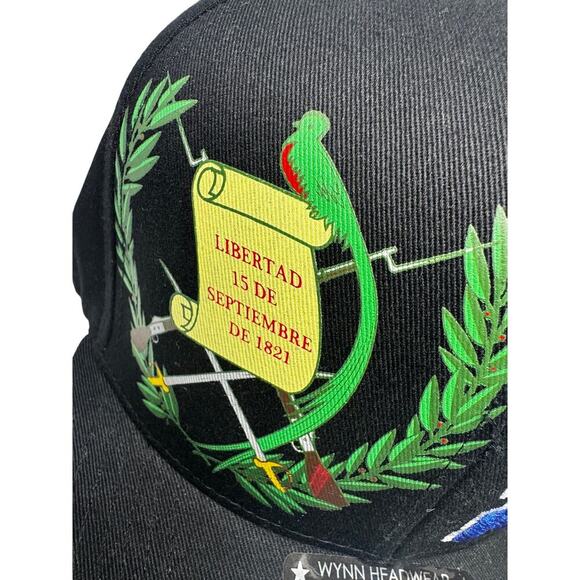 Guatemala Snapback Hat by Wynn Headwear – Independence Day Design - Picture 4 of 4